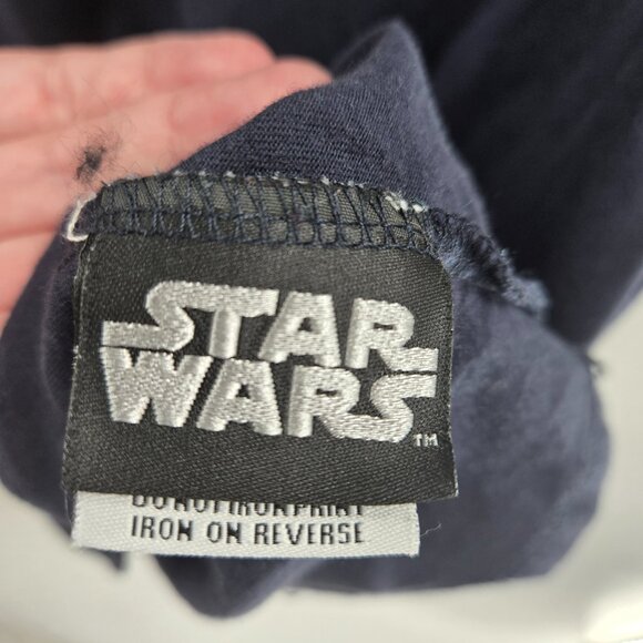 Chunk x Star Wars Black 100% Cotton Short Sleeved Top XL - Picture 5 of 8